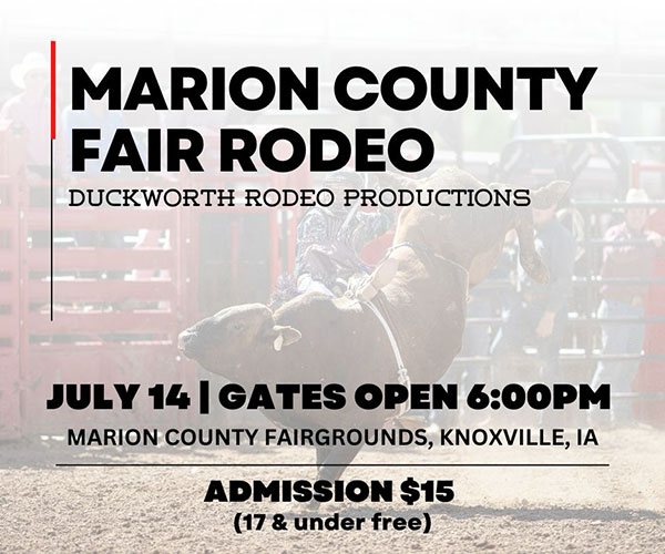 Marion County Fair Rodeo on July 14, 2024